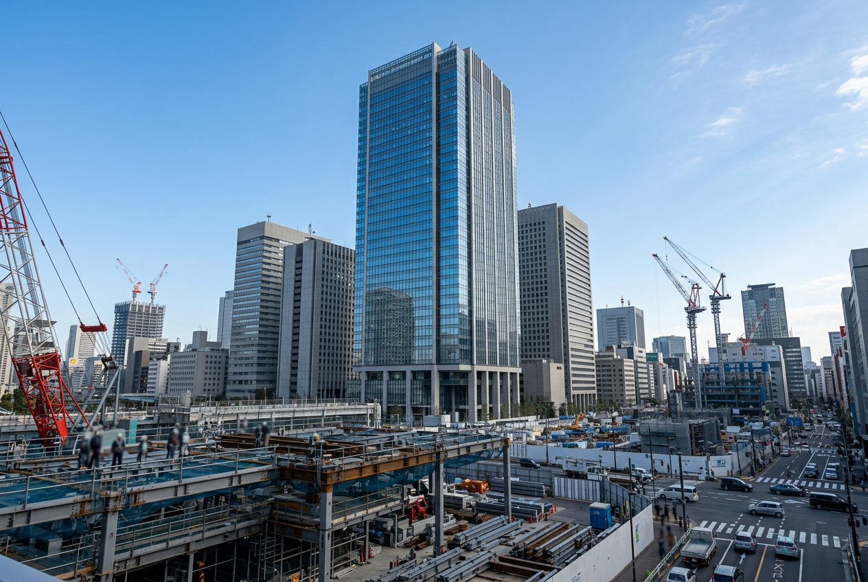 大成建設の事業スコープを整理したイメージ